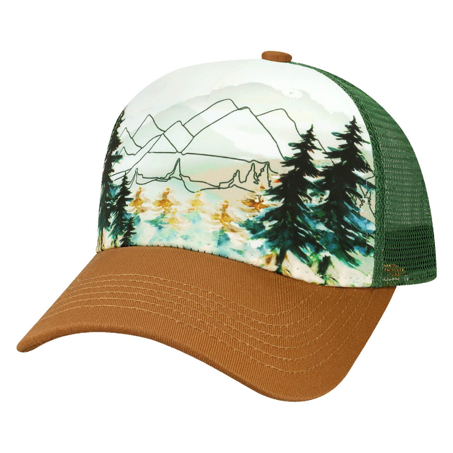 Stylish Printed Trucker Caps