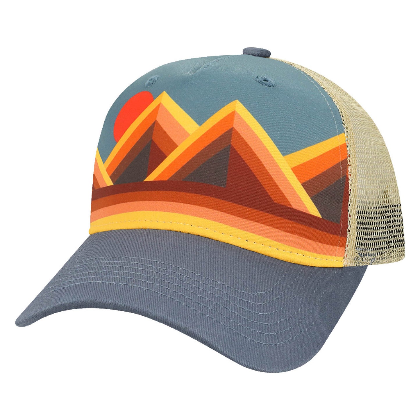 Stylish Printed Trucker Caps